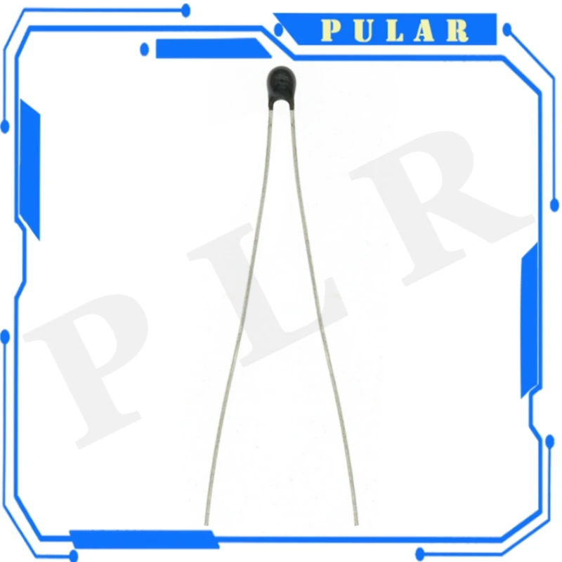 20pcs PLR NTC Thermistor Thermal Resistor MF52 NTC-MF52AT 1K-100K 5% 3950B 1/2/3/4.7/K Ohm R