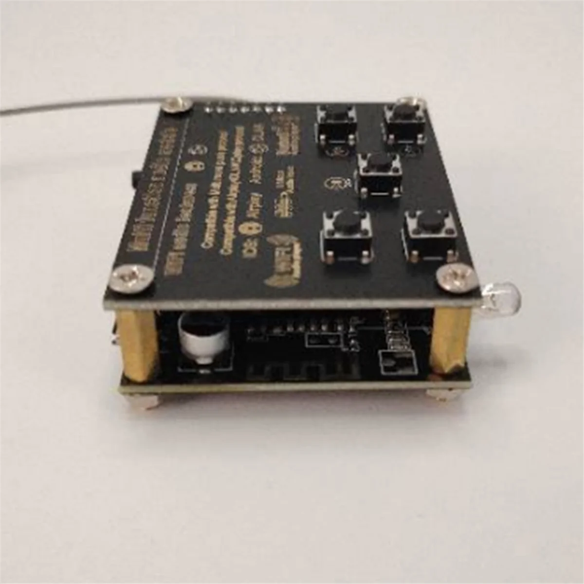 Hot sale WB05 WiFi and Bluetooth 5.0 Bluetooth Module I2S Analog Output Board ESS9023 with Airplay DLNA Wifi Audio