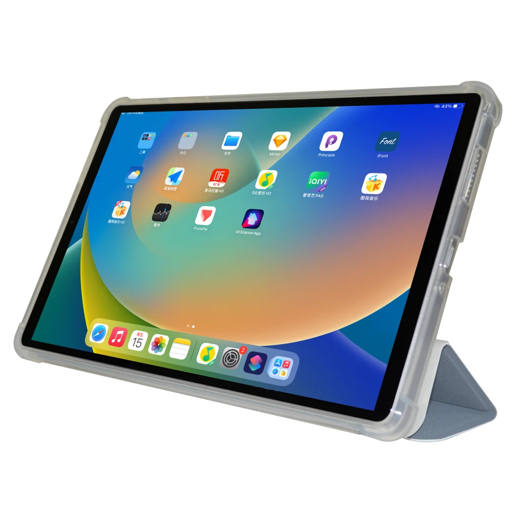 Premium Flip Book Cover with TPU Soft Back