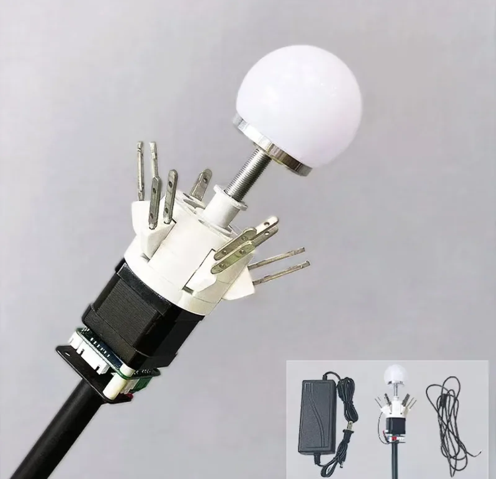 MachineForOpeningAndClosingPetalPartFlowerUpgradeDoubleLayer