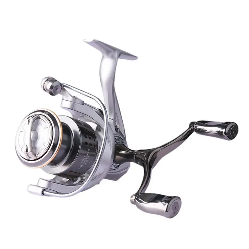 

5,2: 1 Рыболовная катушка с двойным качанием, катушки для спиннинга, металлическая катушка, катушка для рыболовных снастей