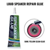 FIXWANT Loud Speaker Repair Glue Foam Side Dust Cap Rubber Edge Cone Basin Strong Adhesive 15/25/50ML Black / Yellow 3