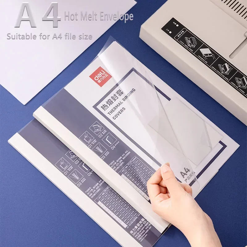 A4 Binding Machine Supplies Thermal Covers for Organizing Folders