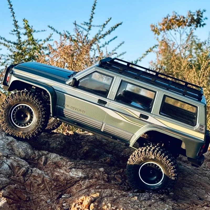 New 2025 YK4107 1/10 RC Crawler Tank Turn Portal Axles Oil Shocks Low CG Realistic  PC Shell All Metal Gears - Ultimate Climbing 5