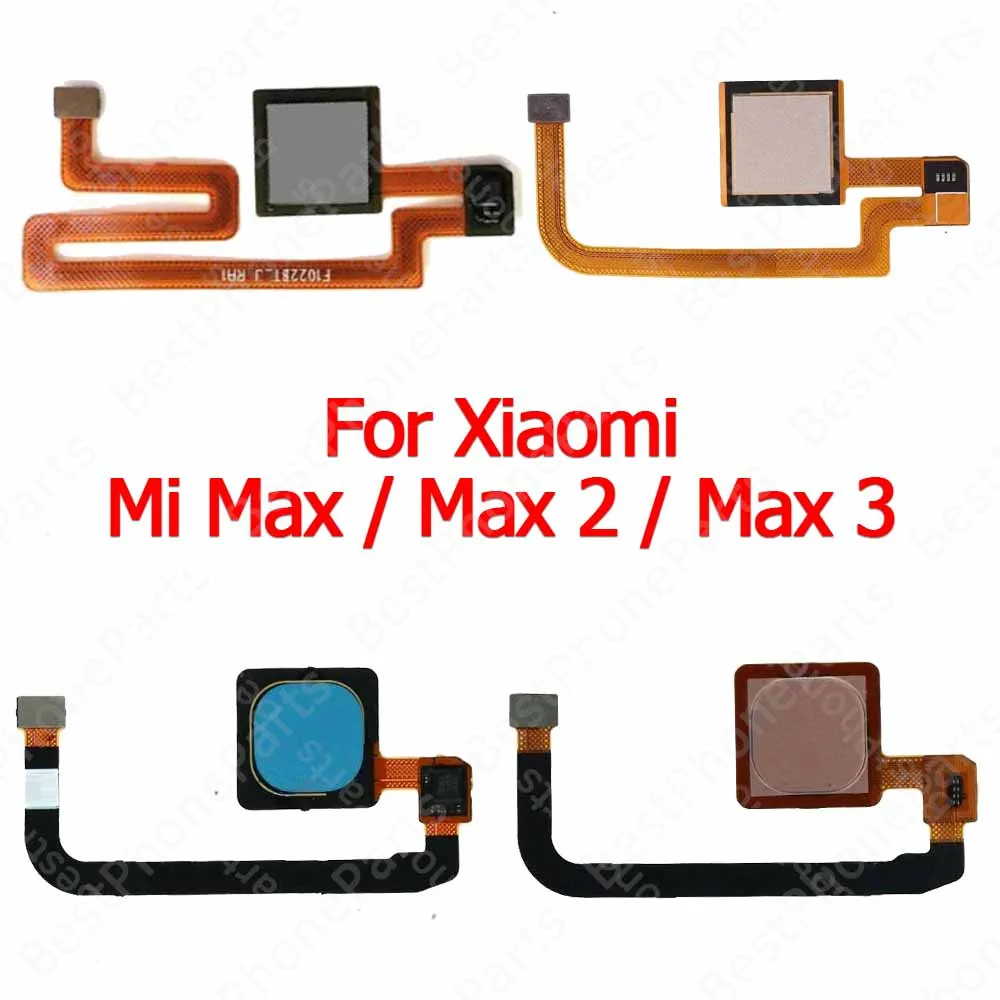 

Return Key Fingerprint Sensor Flex Cable For Xiaomi Mi Max 2 3 Max2 Max3 Touch Menu Finger Print Scanner New Original