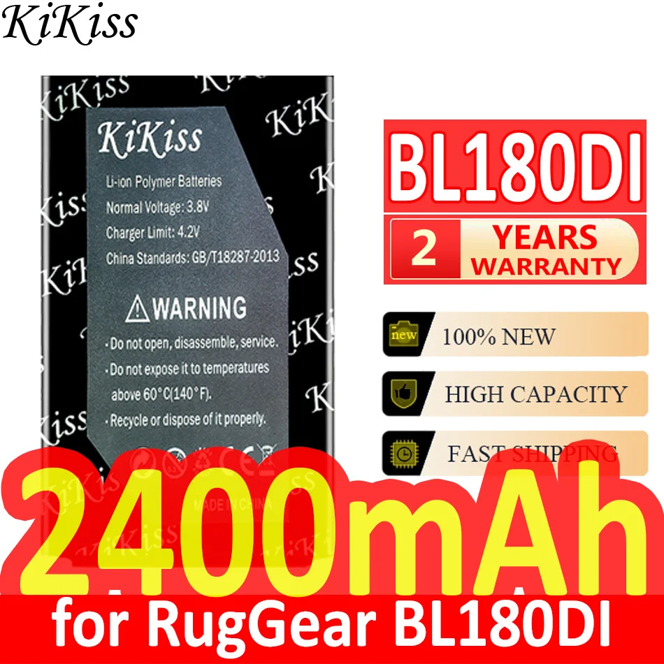 

2400mAh KiKiss Powerful Battery for RugGear BL180DI