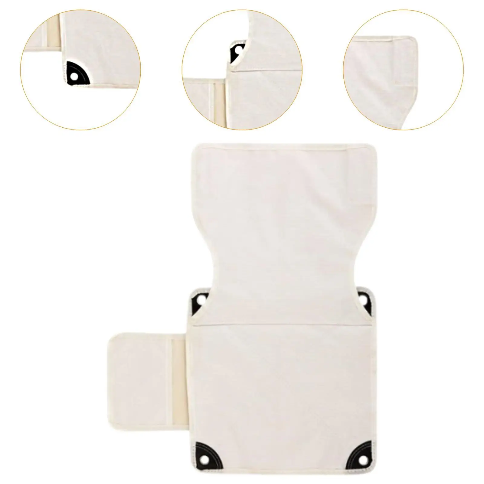 Folding Chair Replacement Fabric Outdoor Breathable with Side Pocket Seat Top Replaces for Patio Lawn Garden Camp Chair Beach Folding Chair Replacement Fabric Outdoor Breathable with Side Pocket Seat Top Replaces for Patio Lawn Garden Camp Chair Beach