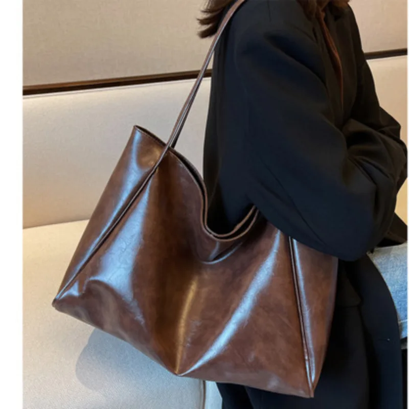 Handheld Design New Bag Big Versatile One Shoulder Casual Handbag For Woman High-Quality Messenger Luxury Exquisite High-Grade