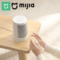 MIJIA Portable Desktop Electric Space Heater,45°Oscillating,600W PTC Ceramic Heaters Fan,For Bedroom, Office and Indoor Heating 1