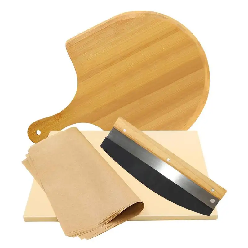 

Pizza Stone For Oven Kitchen Grill Baking Stone Kit Baking Supplies Kitchen Fast Heating Up Stone For Making Chicken Wings Pizza