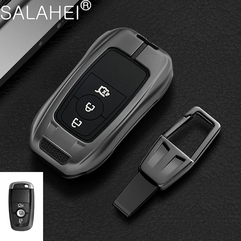 

Car Key Cover Case Key Bag Shell Holder For Ford Fusion Edge Mustang Explorer F150 F250 F350 Ecosport Mondeo Protector Accessory