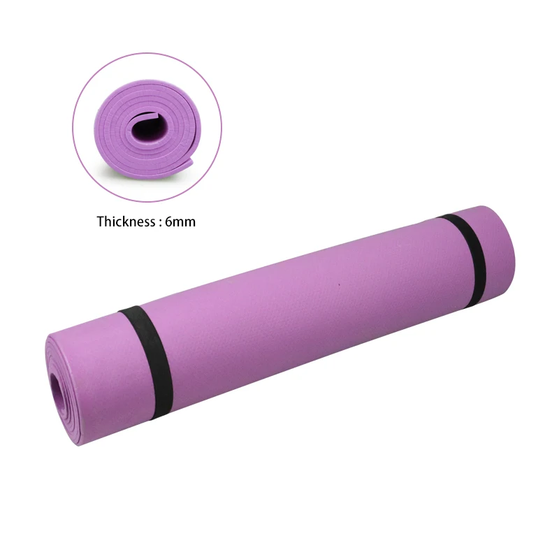 Yoga Mat Anti-skid Sports Fitness Mat 3MM-6MM Thick EVA Comfort Foam y –  Gadget House