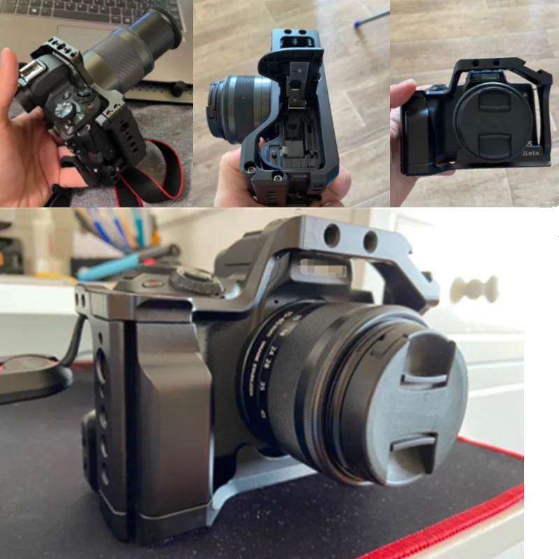 gaiola-da-c-mera-liga-de-alum-nio-gaiola-v-deo-para-canon-m5-m50-m50ii