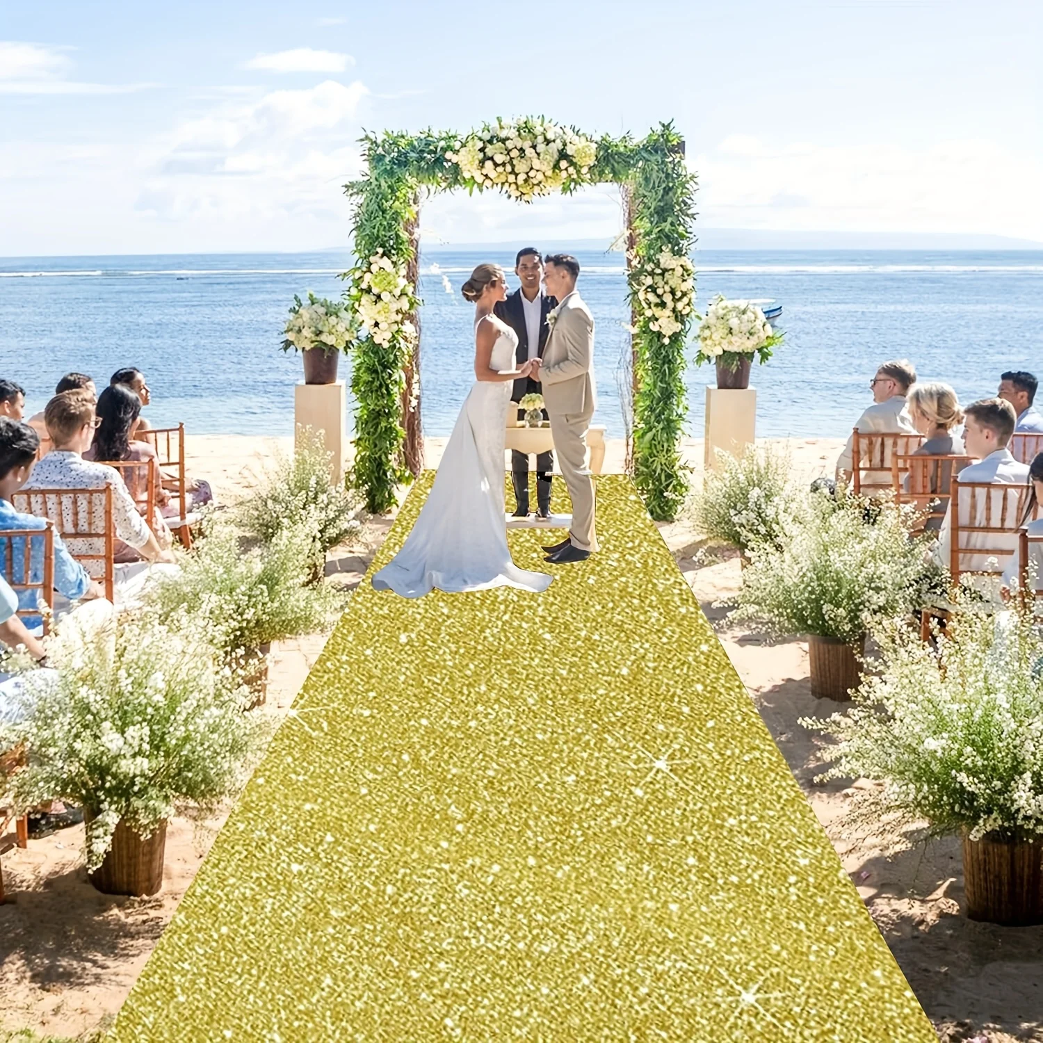 Super beautiful glitter carpets can be used for a variety of occasions, indoor and outdoor holiday carpets, wedding carpet decor