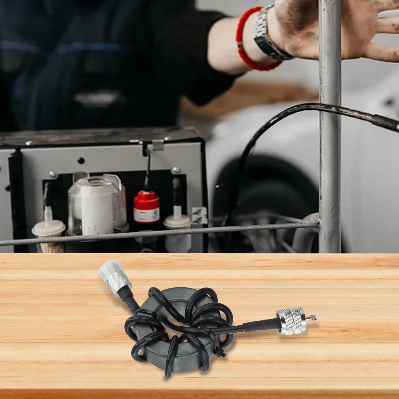 1pc 1,8-30 MHz Kurzwelle Choke Magnetische Ringe Für HF Kurzwelle Radio EM-25 EM-43o Anti-störungen Power Werkzeuge Zubehör – Detail 23