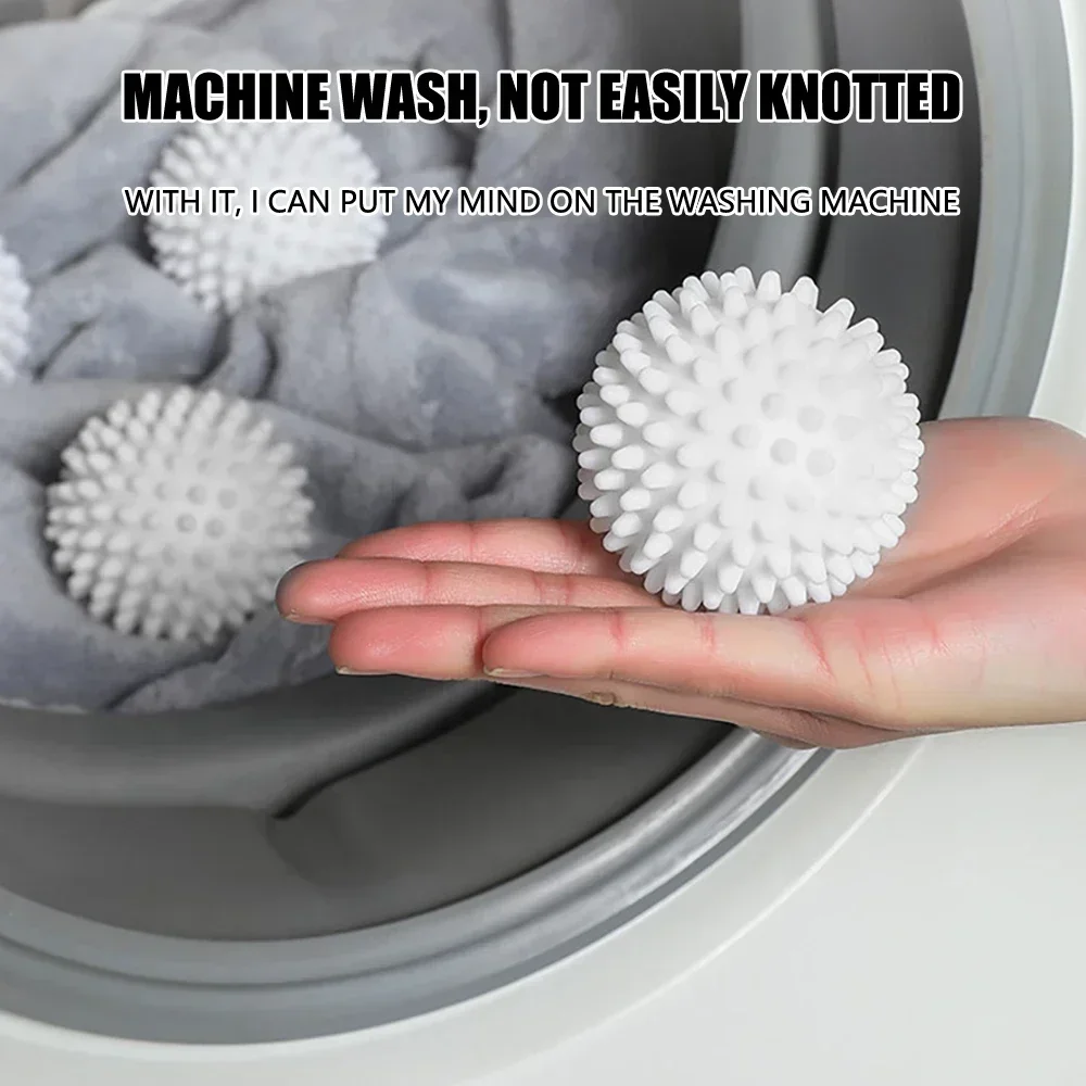 1/3PCS Magic Laundry Balls Reusable PVC Solid Cleaning Ball Household Cleaning Washing Machine Accessories Clothes Softener