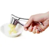1 Pack Stainless Steel Garlic Crusher Ginger Crusher Peeler Squeezer Heavy Duty Zinc Alloy Garlic Crusher Kitchen Tools 2