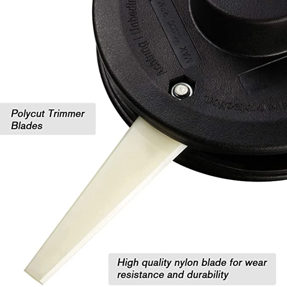 

3pcs Plastic Blades For Stihl For Trimmer Polycut POLY CUT For Hoffco Slasher Heads 6-3 20-3 10-3 41-3 Lawn Mower Garden Tool