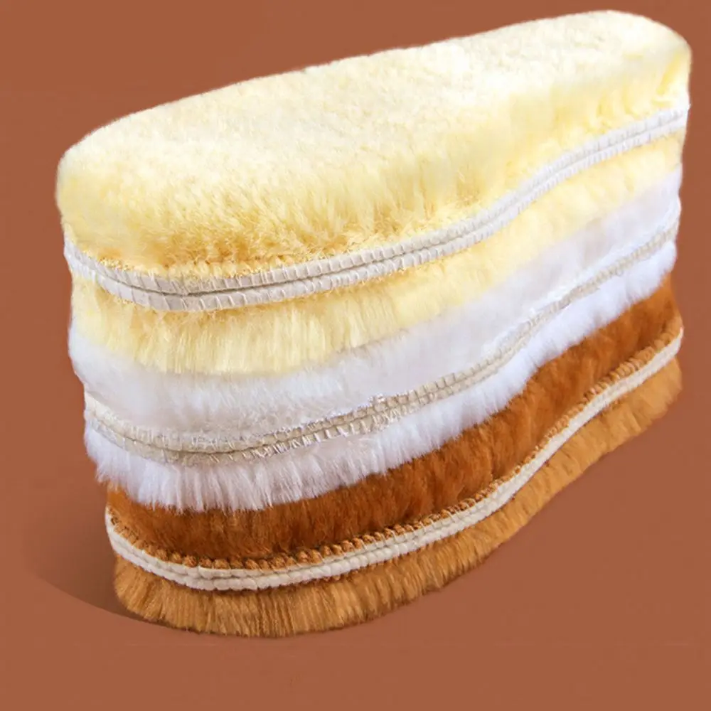 Camping Equipment Warm Heated Insoles Soles For Shoes Winter Thick Pad Warm Insoles Breathable Fur Pad Feet Warmer