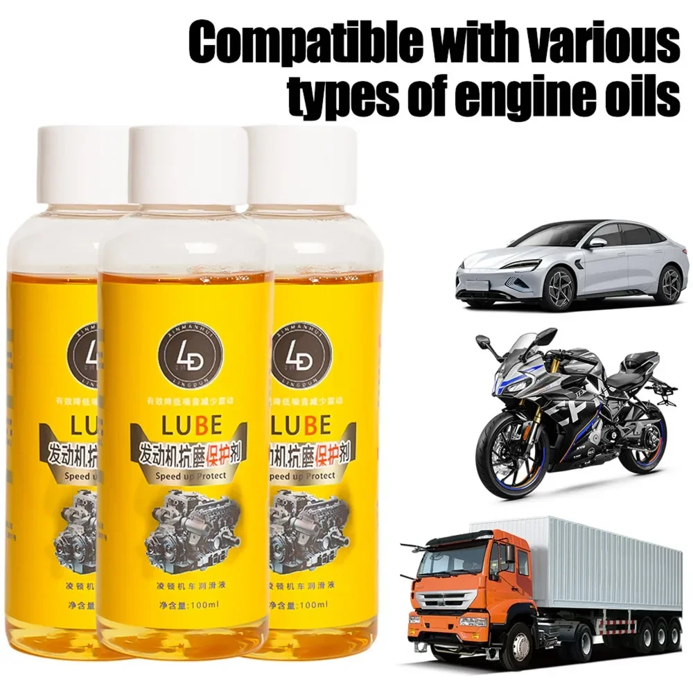 Car Engine AntiWear Protective Agent Cylinder Three Way Catalytic Converter Cleaning Agent Fuel Cleaning Remove Carbon Deposits