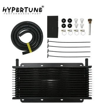 Universal 14-Row Automatic Transmission Oil Cooler – Aluminum Oil Cooling Radiator for Cars, Trucks, SUVs & Performance Vehicles 1