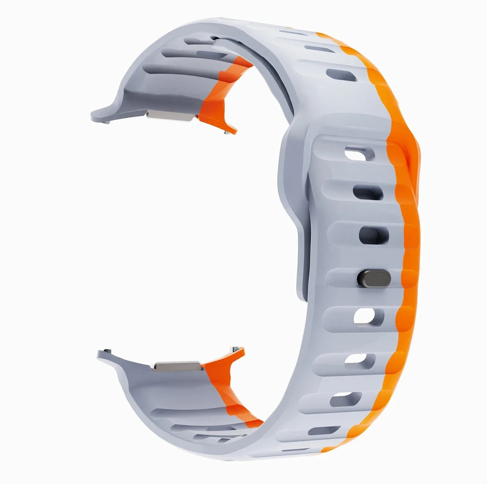 Silicone Sport Strap for 47mm Watch Ultra - No Gaps Design Replacement Bracelet