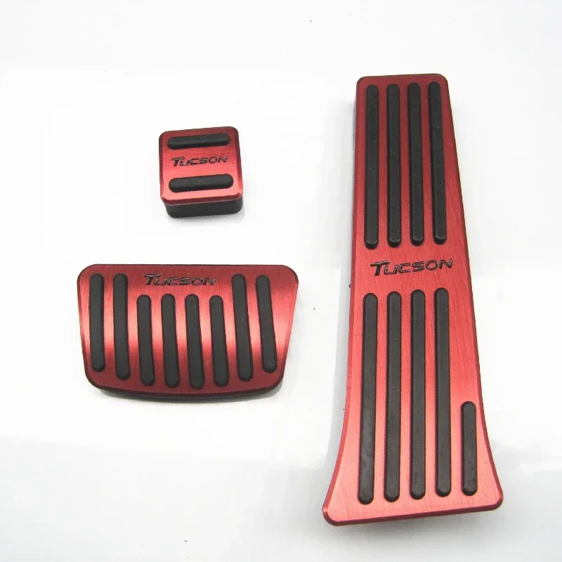 Pedals for HYUNDAI TUCSON Auto Car Pedals Foot Accelerator Gas Fuel Brake Pad Plate Covers Aluminum Alloy Accessories