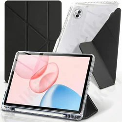 Enhanced Multi - Functional Trifold Stand Case with S Pen Holder and Auto Wake/Sleep Feature for Honor Pad 10 12.1 (Black)