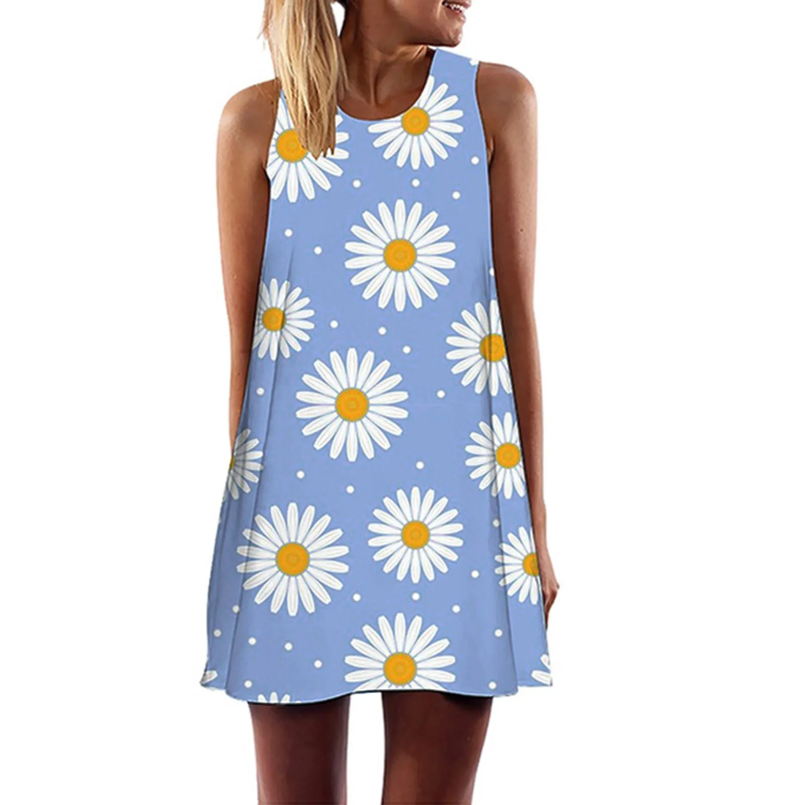 

Two Piece Dress for Women Evening Dress Short Beach Mini Sleeveless Women Printed Vintage Boho Summer Summer Maxi Dresses