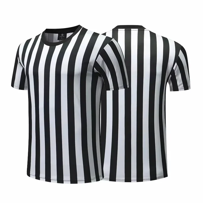 Maglie da calcio uomo 2026 nere, divise da calcio traspiranti, maglie da arbitro, maglie da allenamento donna, uniformi sportive, t-shirt sportive - Image 4