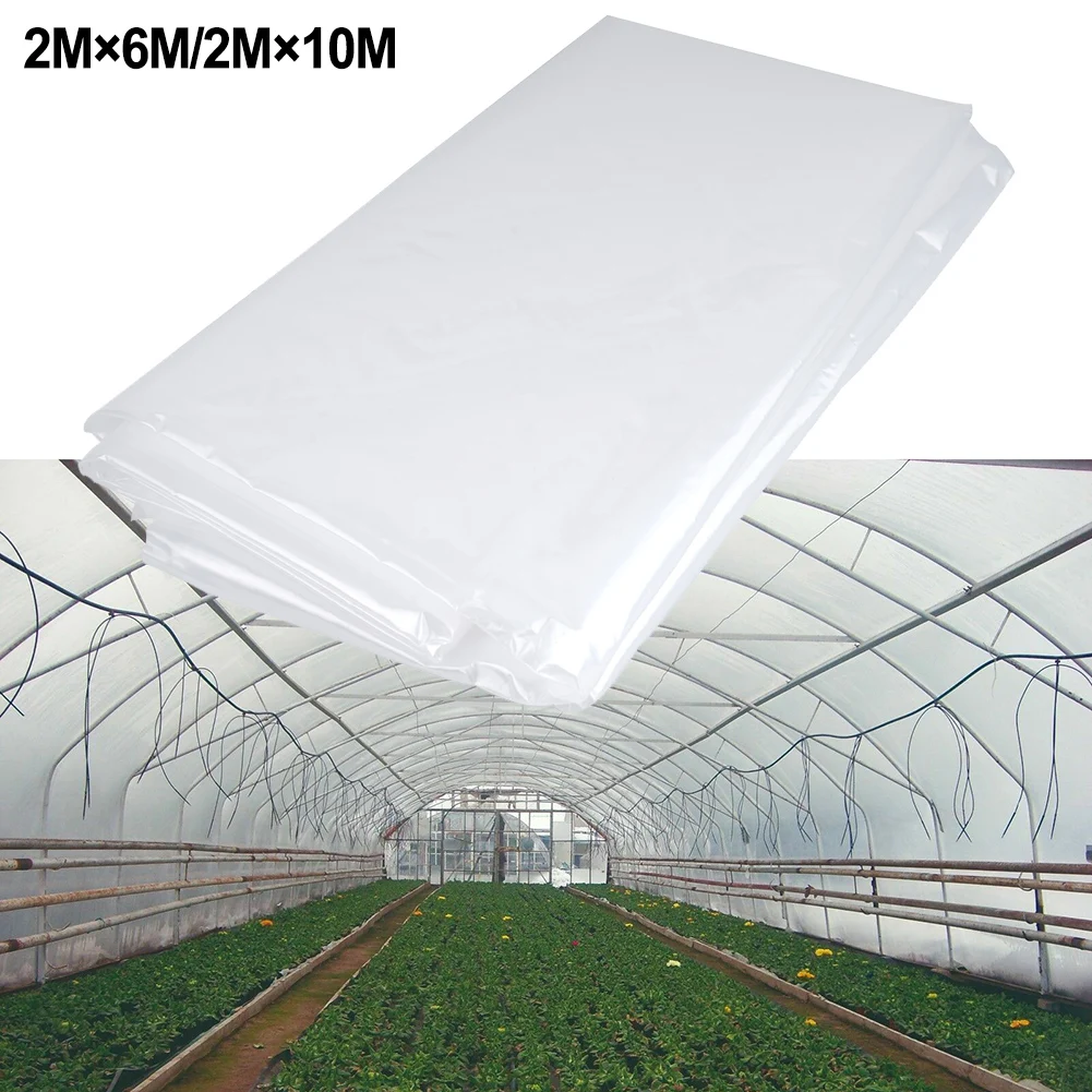 Agricultural Greenhouse Film Farm Crops Vegetable Plant Cover Clear Tarpaulin Film Waterproof Anti-UV Protect Film For Garden