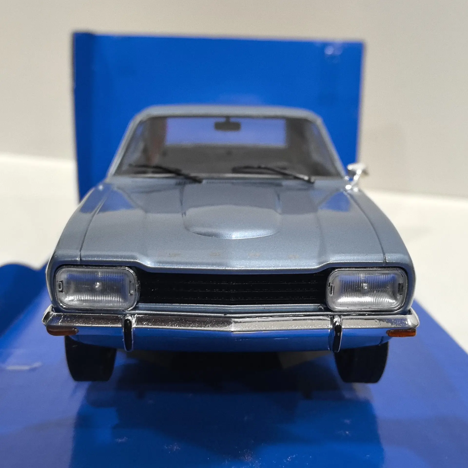 다이캐스트 MCG 1/18 스케일 카프리 MK I 1973 E1 합금 자동차 모델