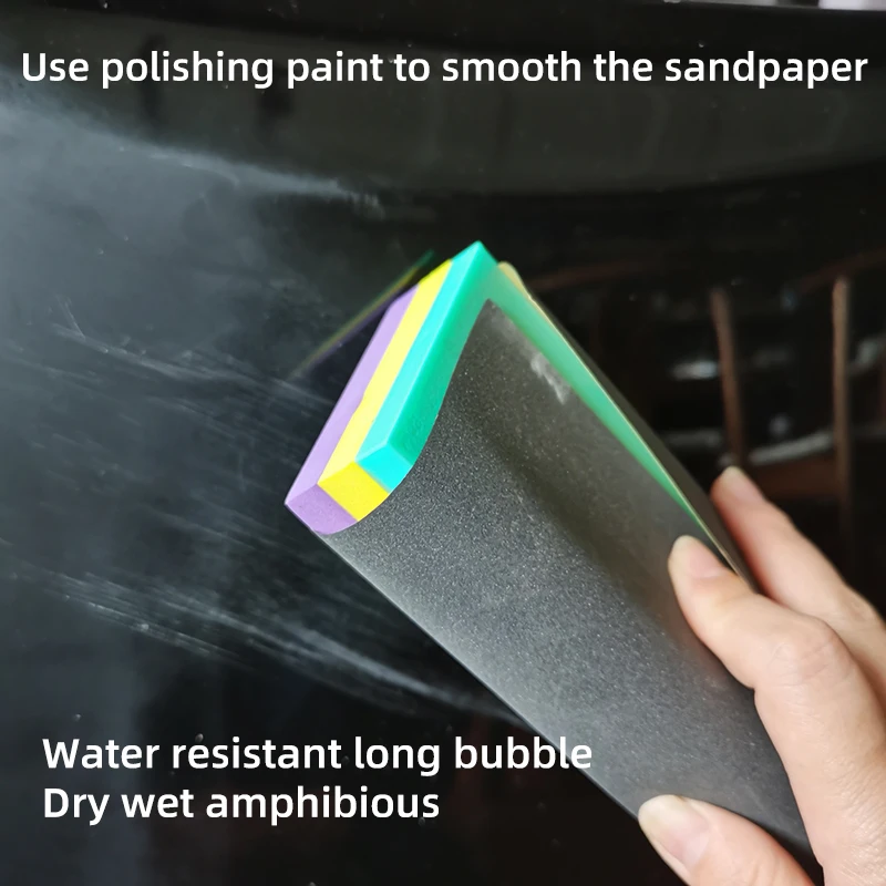 Sandpaper Tools Grinding board automobile spray paint putty polishing board tool water sandpaper pad sandskin polishing