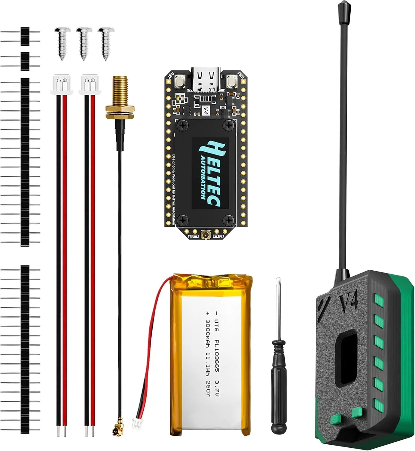 รูปสินค้า ชุดพัฒนา IoT สำหรับ Arduino พร้อม LoRa โมดูลและ OLED จอแสดงผล