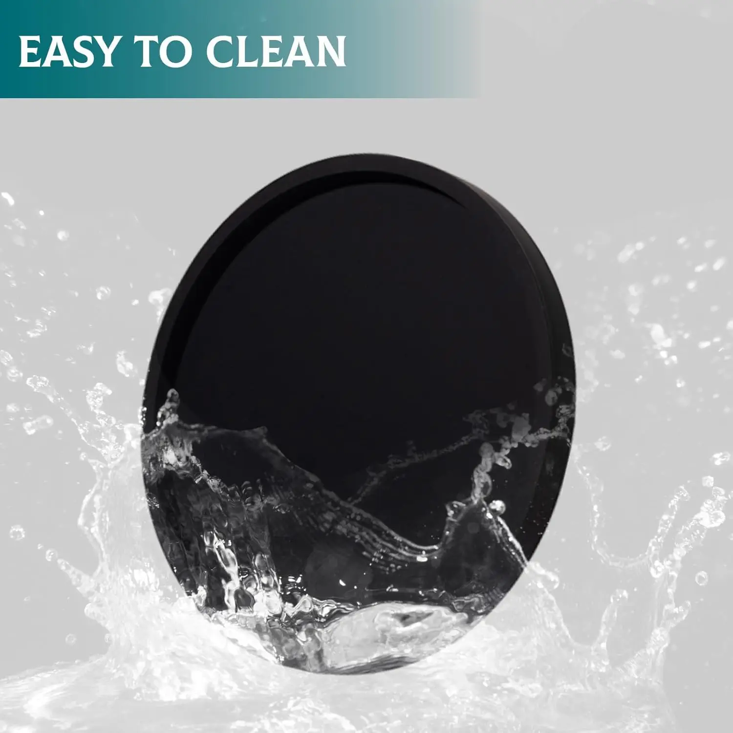 Elegant Silicone Vanity Tray - Decorative Organizer for Bathroom, Kitchen, or Coffee Table Decor