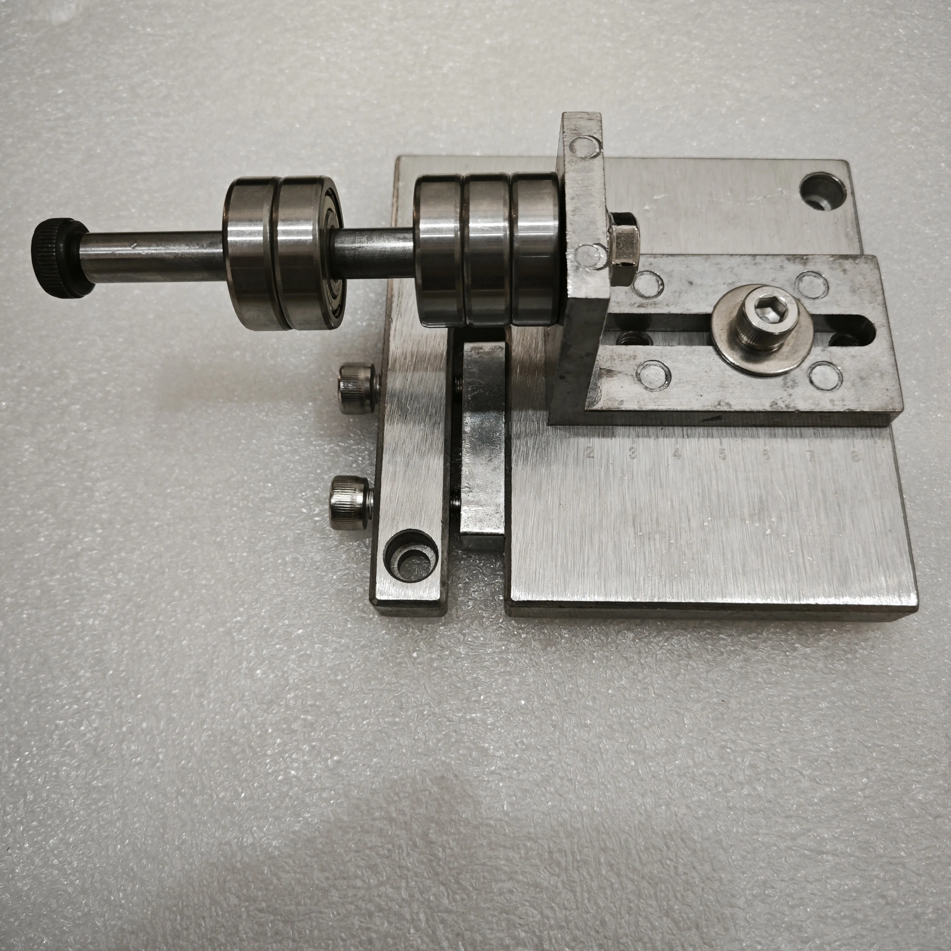 Aluminum Leather Strap Cutter Machine Leather Strip Cutting Tool Manual Belt Cutting Device for DIY Craft detail image 1