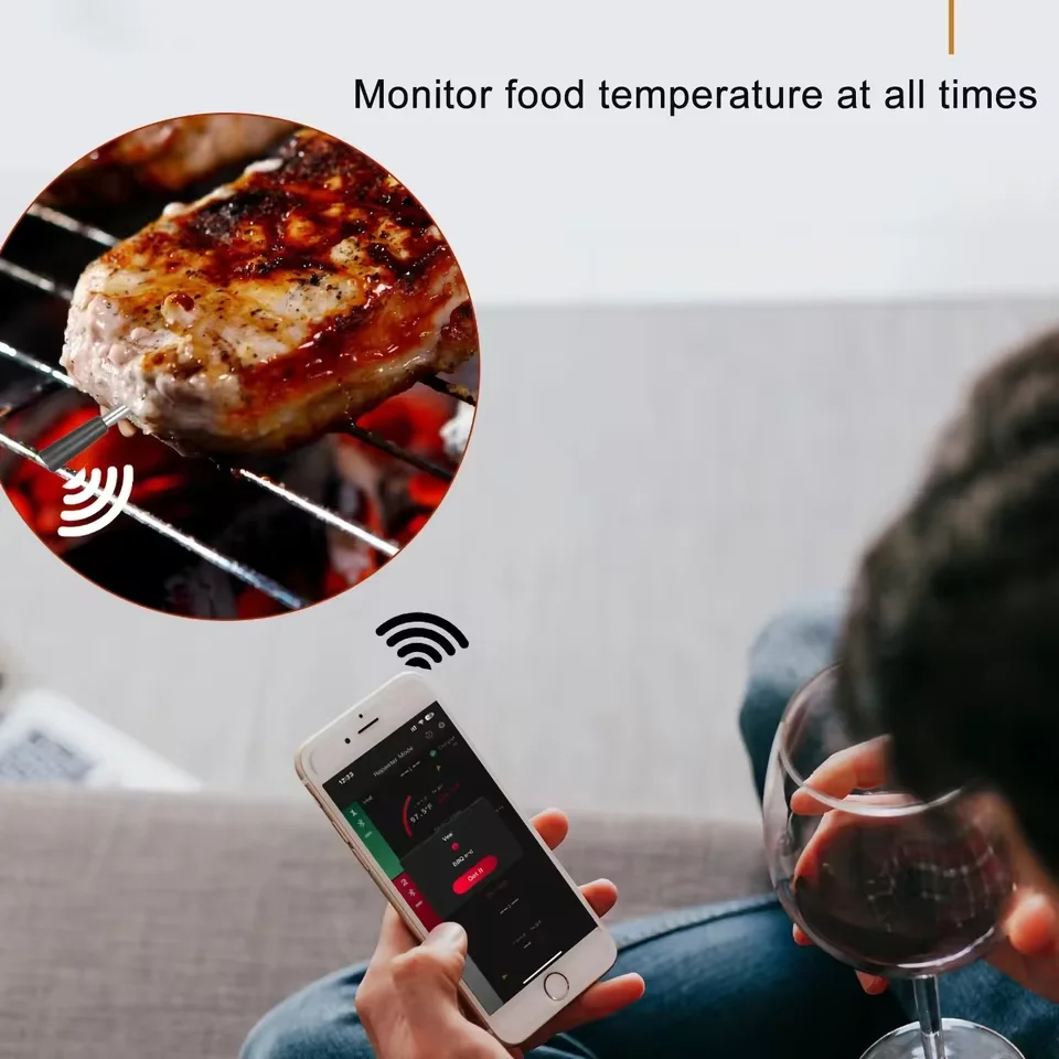 Wireless Bluetooth Meat Thermometer