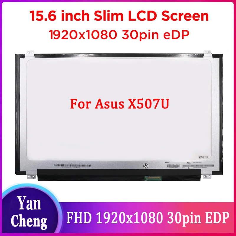 Tela Lcd para Asus X507u Série 156 Led 1920×1080 Ips 30 Pinos