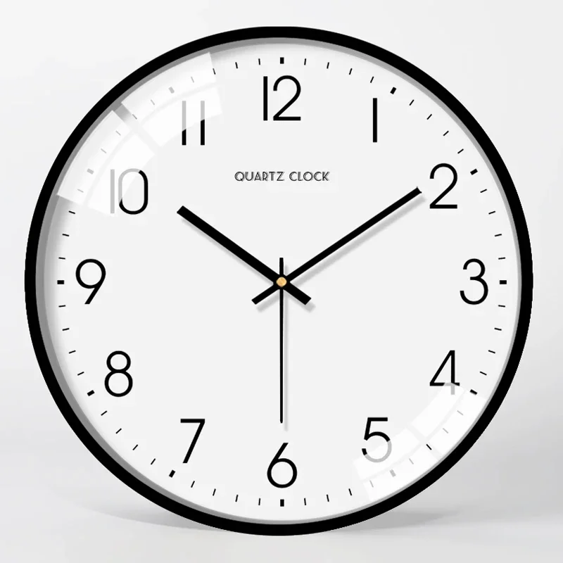 Silent Wall Clock Metal Clock Clocks Color:Style 24;Sheet Size:12 inch