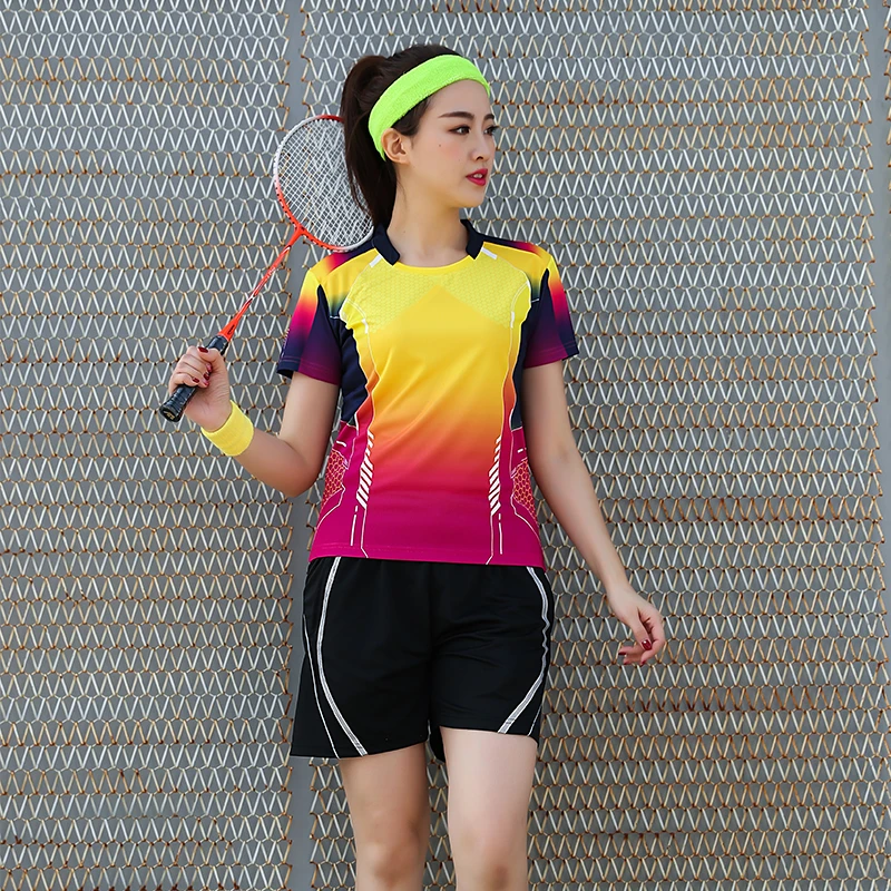 T-Shirt Sportiva Per Coppie Ad Asciugatura Rapida Per Uomo E Donna Manica Corta Running Gym Badminton Tennis Pallavolo Abbigliamento Da Allenamento