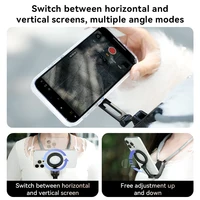 Neck Mount Magnetic Phone Clip 360° Rotation POV Phone Hold for Iphone 17 16 15 14 13 12 11 For SAMSUNG HUAWEI Phone Accessories 6