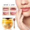 5.5g Lip Sleep Mask Night Sleep Maintenance Moisturizing Lip Gloss Bleach Cream Nourishing Lip Care Strawberry Honey 2