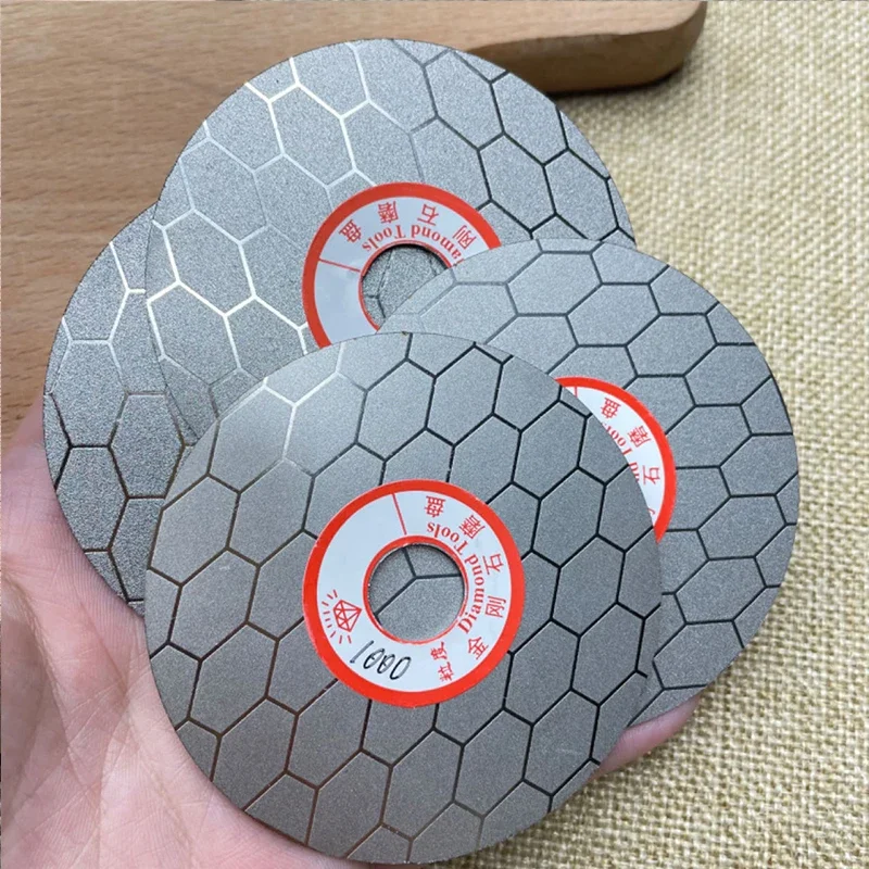 

2pc】Diamond Coated Flat Lap Wheel Jewelry Grinding Polishing Disc Hole Diameter 12mm Outer Diameter 7cm/65mm Woodworking Carving
