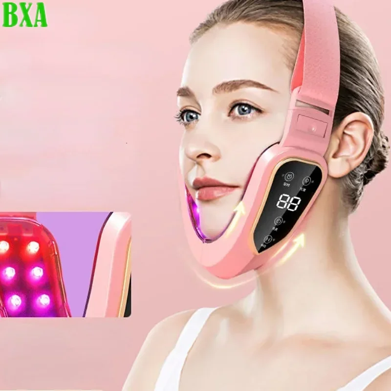 V-Face LED Photon Therapy Facial Slimming Vibration Massager Facial Lifting Device Facial Heated Double Chin Vibration Massager
