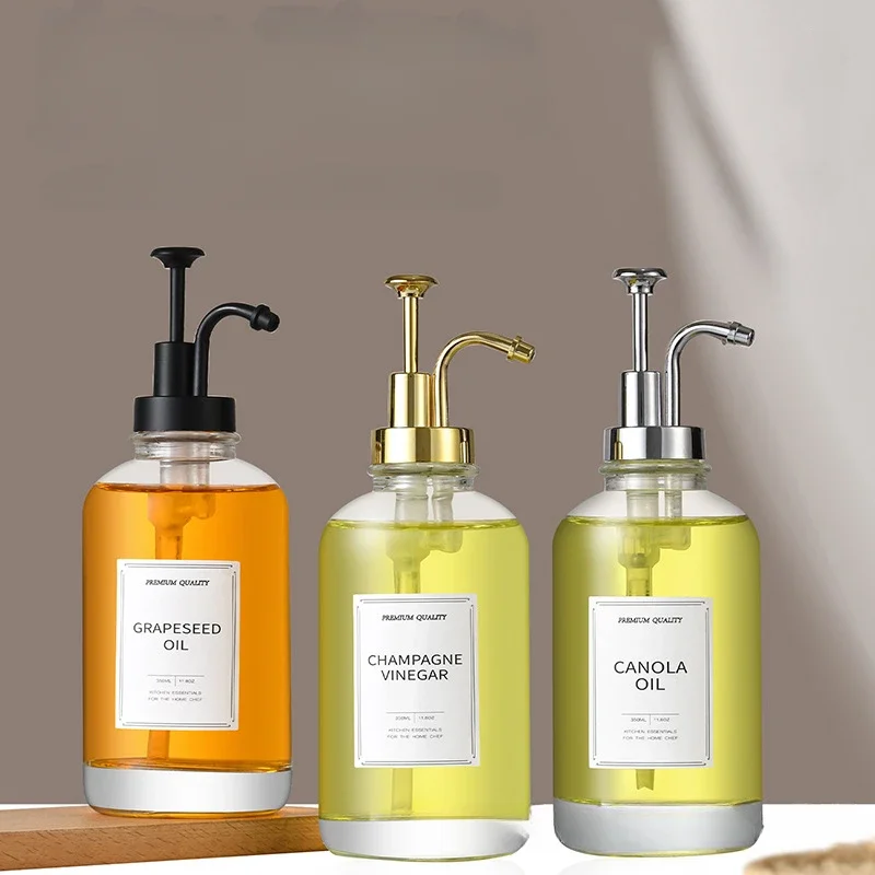 Glass 350ml Syrup Bottle Squeeze Water Bottle for Squeezes Bar Accessories Bottles Sauces Ketchup Mayonnaise Squeezer Sauce Home