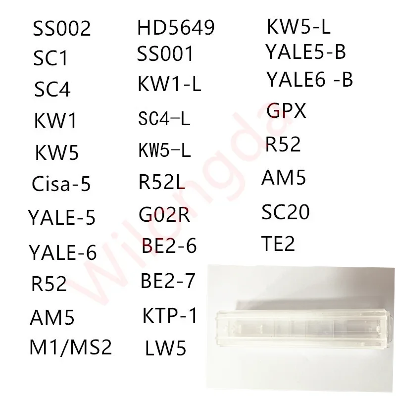 Lishi 2 в 1 S123 C123 TE2 R52 AM5
