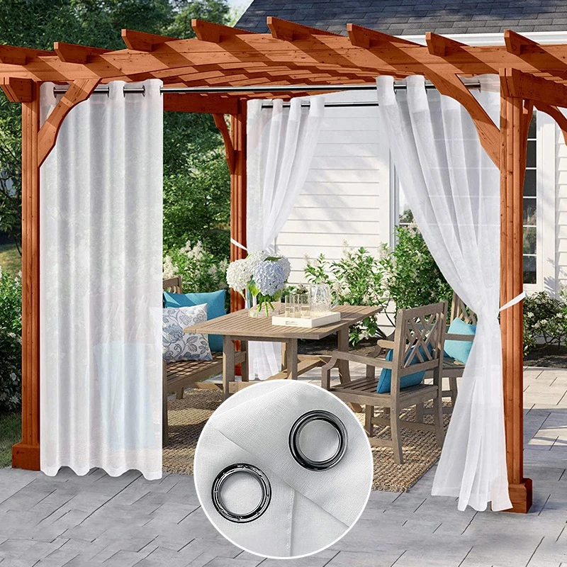 Tenda Da Sole Per Esterno Con Occhielli – Impermeabile E Personalizzabile Per Balcone E Patio