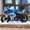 1:12 Suzuki GSX-R1000R Aprilia RSV4 Alloy Racing Motorcycle Model Diecast Street Cross-Country Motorcycle Model High Simulation 1
