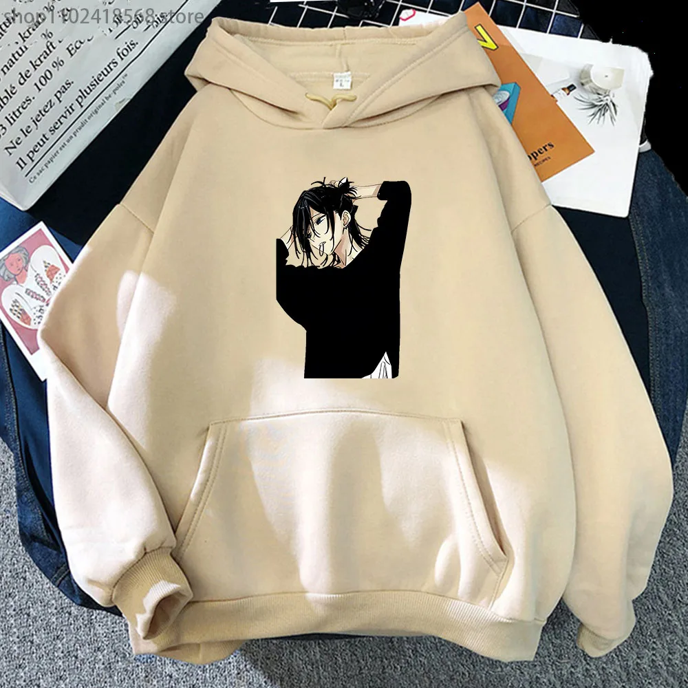 

Anime Horimiya Hoodies Cartoon Manga Sweatshirts Men/Women Couple Clothes Winter Casual Y2k Pullover Hip Pop Streetwear Men Tops