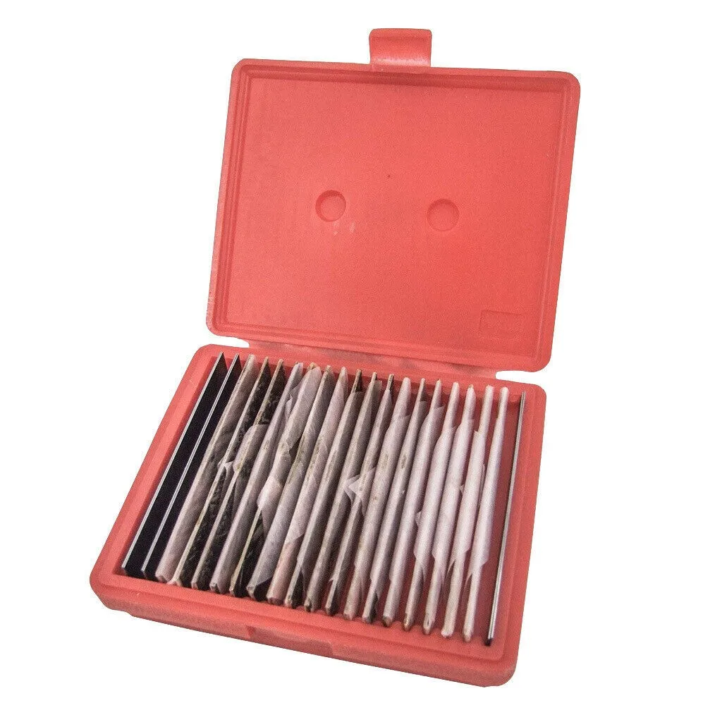 

20Pairs Parallel Pad Gauge Block Alloy Steel CNC Milling Pads Set 1/32" Thickness For Vice Milling Machine Lathe